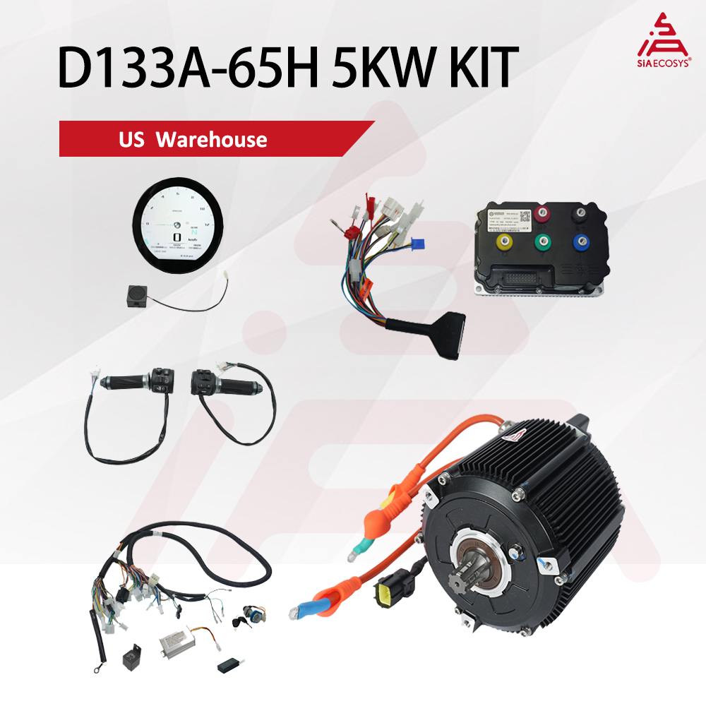 Mid Drive Motor Kit 72V 5000W - Zestaw silnika elektrycznego do motocykla SIAECOSYS