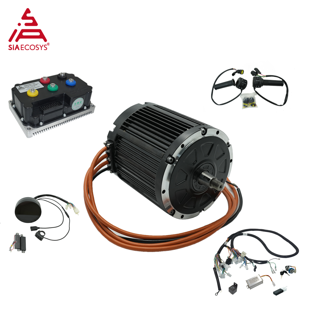 Zestaw silnika QS MOTOR QS155  – Mid Drive Motor Kit 72V 5000W recenzja i cena