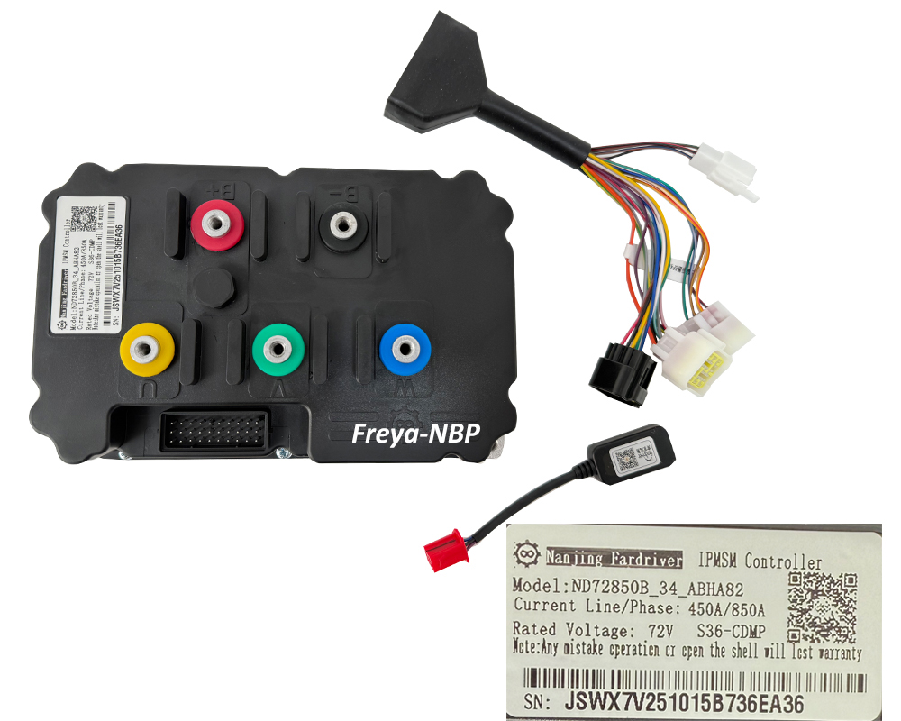 Zestaw silnika centralnego QS1 – Fardriver Nd72850 Controller recenzja i cena