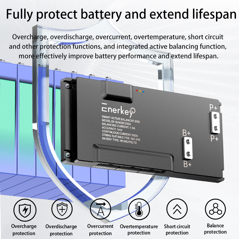 Enerkey Smart BMS 16S-24S 200A – Smart Bms 24S 200A Bluetooth Lifepo4 recenzja i cena