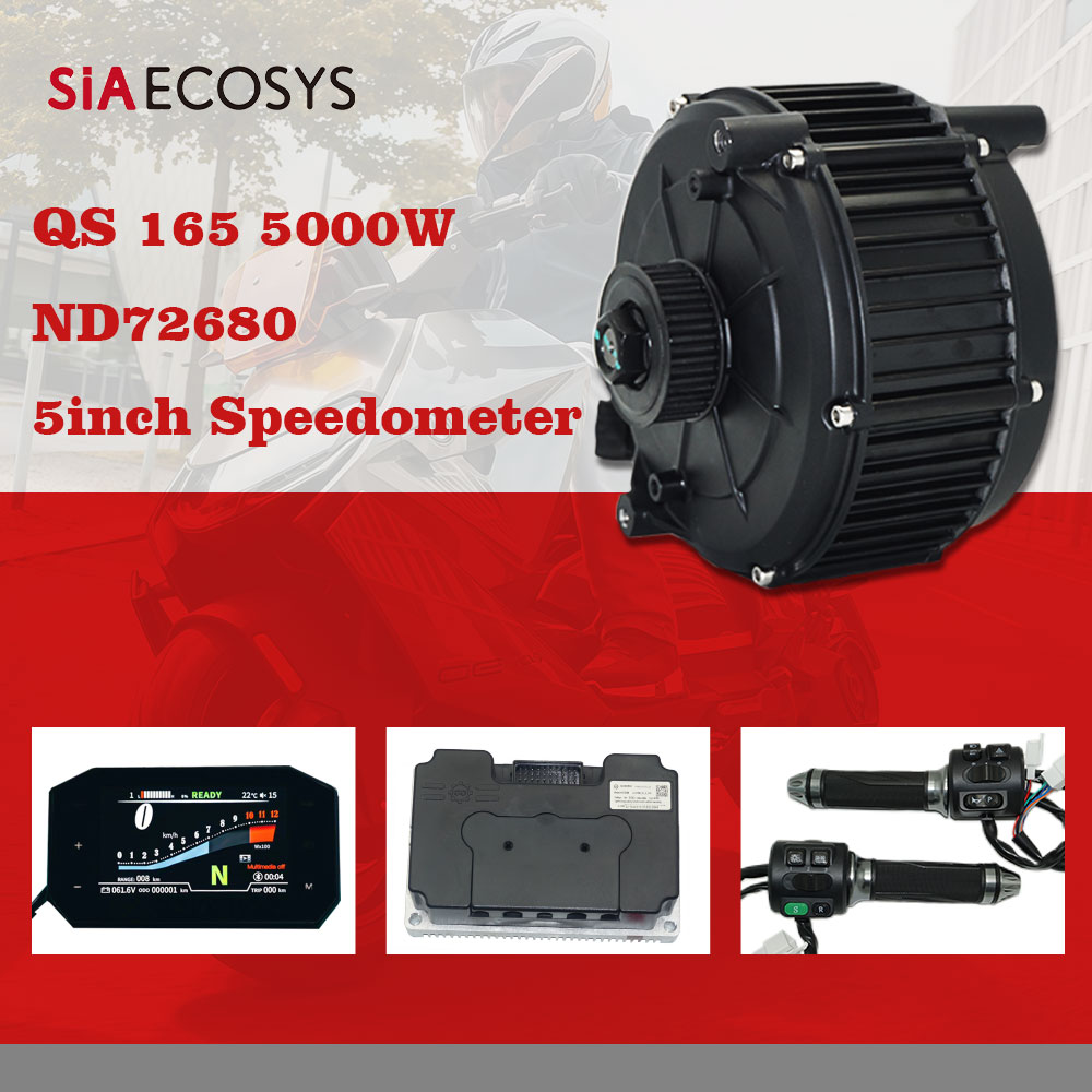 SiAECOSYS QS165 5000W 72V 35H  – Mid Drive Motor Kit 72V 5000W recenzja i cena