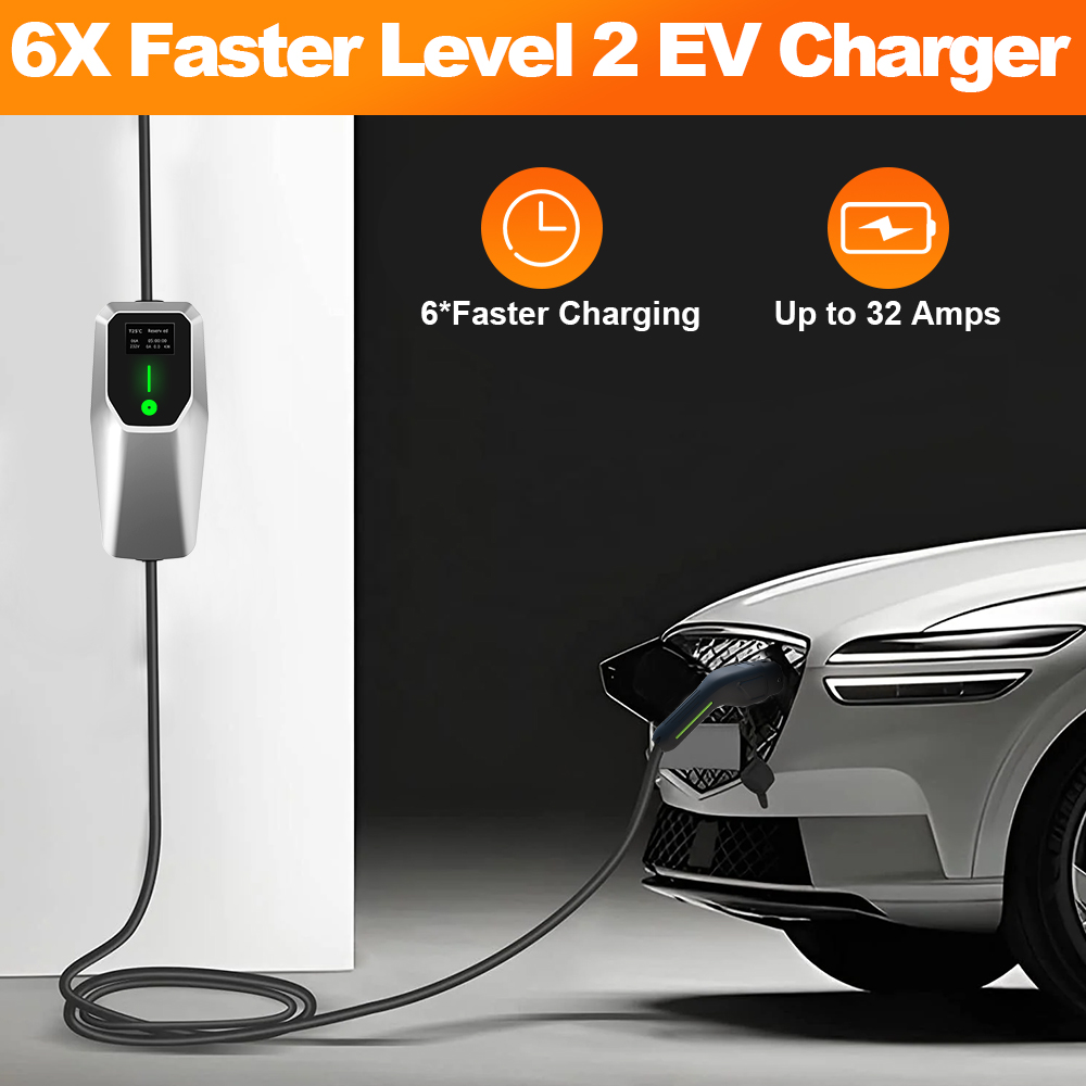 Ładowarka Junsun 32A Level 1&2 – J1772 Evse 32A Level 2 Charger recenzja i cena